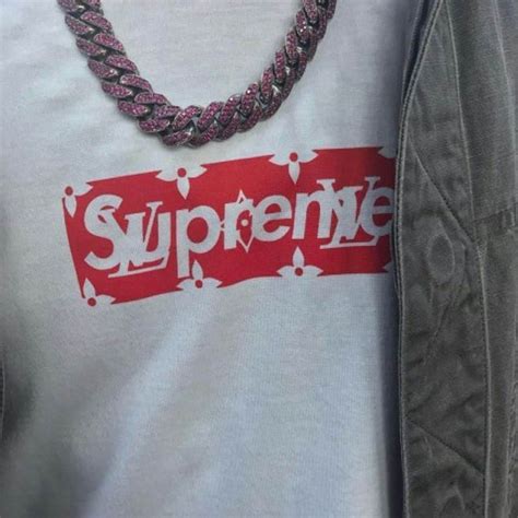 supreme louis vuitton t shirt fake|louis vuitton supreme foulard.